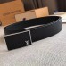 Louis Vuitton Metropole 35MM Belt In Taiga Leather M0002S