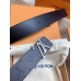 Louis Vuitton LV Initiales Reversible 40MM Belt In Monogram Eclipse Canvas M0285V