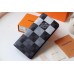Louis Vuitton Brazza Wallet In Damier Graphite Giant Canvas N40415