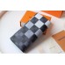Louis Vuitton Brazza Wallet In Damier Graphite Giant Canvas N40415