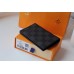 Louis Vuitton Slender Pocket Organizer In Damier Graphite Canvas N60256