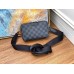 Louis Vuitton Alpha Wearable Wallet In Damier Graphite Canvas N60418