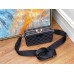 Louis Vuitton Alpha Wearable Wallet In Damier Graphite Canvas N60418