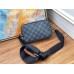 Louis Vuitton Alpha Wearable Wallet In Damier Graphite Canvas N60418