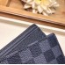 Louis Vuitton Multiple Wallet In Damier Graphite Canvas N62663