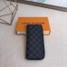 Louis Vuitton Zippy Wallet Vertical In Damier Graphite Canvas N63095