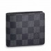 Louis Vuitton Slender Wallet In Damier Graphite Canvas N63261