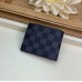 Louis Vuitton Slender Wallet In Damier Graphite Canvas N63261