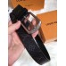 Louis Vuitton Landscape 35mm Belt In Monogram Eclipse Canvs M9083S