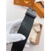 Louis Vuitton LV Initiales 40mm Belt In Damier Suede Leather M6875P