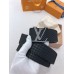 Louis Vuitton LV Initiales 40mm Belt In Damier Suede Leather M6875P