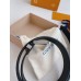 Louis Vuitton Pont Neuf 35mm Belt In Taurillon Leather M6065T