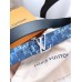Louis Vuitton LV Initiales 40MM Reversible Belt In Damier Salt Canvas M0378Q