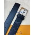 Louis Vuitton Downtown 40mm Belt In Monogram Eclipse Canvas M0375V