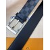 Louis Vuitton Downtown 40mm Belt In Damier Graphite Canvas M0374V