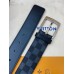 Louis Vuitton Downtown 40mm Belt In Damier Graphite Canvas M0374V