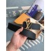 Louis Vuitton Gold Damier LV 40MM Reversible Belt M0333V