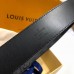 Louis Vuitton LV Initiales 40MM Belt In Damier Graphite Canvas M9808S