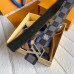 Louis Vuitton LV Initials 40MM Reversible Belt In Damier Graphite Canvas MP314V