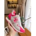 Louis Vuitton Women's Run Away Sneakers In Rose Suede