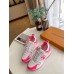 Louis Vuitton Women's Run Away Sneakers In Rose Suede