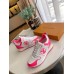 Louis Vuitton Women's Run Away Sneakers In Rose Suede