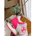 Louis Vuitton Women's Run Away Sneakers In Rose Suede