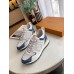 Louis Vuitton Women's Run Away Sneakers In Monogram Denim