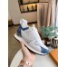 Louis Vuitton Women's Run Away Sneakers In Monogram Denim