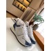 Louis Vuitton Women's Run Away Sneakers In Monogram Denim