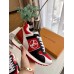 Louis Vuitton Women's Run Away Sneakers In Red