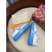 Louis Vuitton White Time Out Sneakers with Blue Outsole