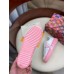 Louis Vuitton White Time Out Sneakers with Pink Outsole