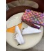 Louis Vuitton White Time Out Sneakers with Gold Signature