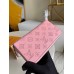 Louis Vuitton Zippy Wallet In Mahina Leather M61868
