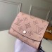 Louis Vuitton Iris Compact Wallet In Mahina Leather M62541
