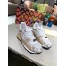 Louis Vuitton Women's Run Away Sneakers In Damier Azur Canvas