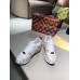 Louis Vuitton Women's Run Away Sneakers In Damier Azur Canvas