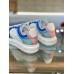 Louis Vuitton Time Out Sneakers In Blue Monogram Lambskin