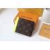 Louis Vuitton Multiple Wallet In Monogram Macassar Canvas M80781