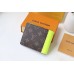 Louis Vuitton Multiple Wallet In Monogram Macassar Canvas M80781