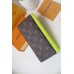 Louis Vuitton Brazza Wallet In Monogram Macassar Canvas M80790