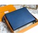 Louis Vuitton Pochette Voyage MM In Monogram Denim M45961