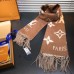 Louis Vuitton Caramel Reykjavik Scarf M76637