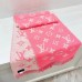 Louis Vuitton Pink Daily LV Scarf M76699