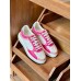 Louis Vuitton Time Out Sneakers In Pink Monogram Lambskin