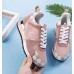 Louis Vuitton Women's Run Away Sneaker In Pink Suede