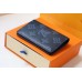 Louis Vuitton Pocket Organizer In Monogram Shadow Leather M80421