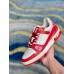 Louis Vuitton Men's LV Trainer Sneakers In White/Red Leather
