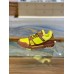 Louis Vuitton Men's LV Trainer Sneakers In Jaune Leather